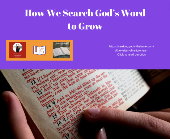How We Search God’s Word to GrowFB