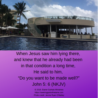Edit Text Editor

When Jesus saw him lying there, and knew that he already had been in that condition a long time, He said to him, “Do you want to be made well?”
John 5: 6 (NKJV)