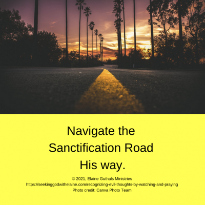Navigate the Sanctification Road His way.