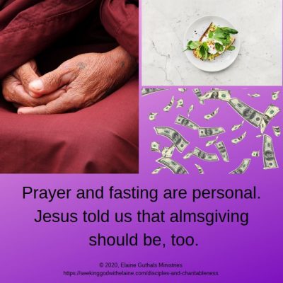 Praying hands, food, money