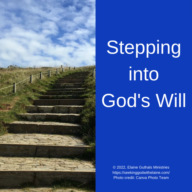 SteppingIntoGod'sWill